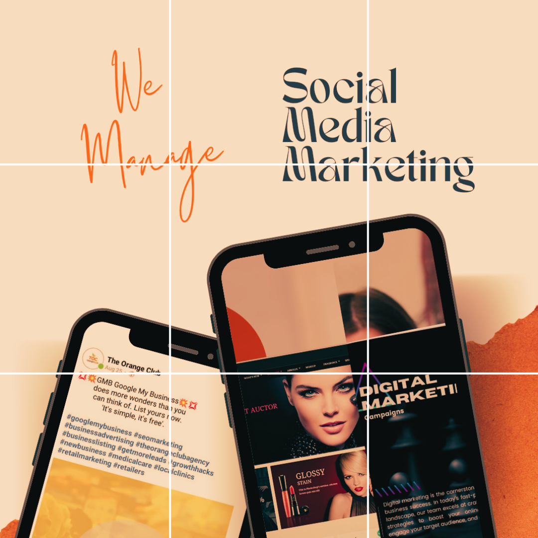 Social Media Marketing by The Orange Club Digital Agency