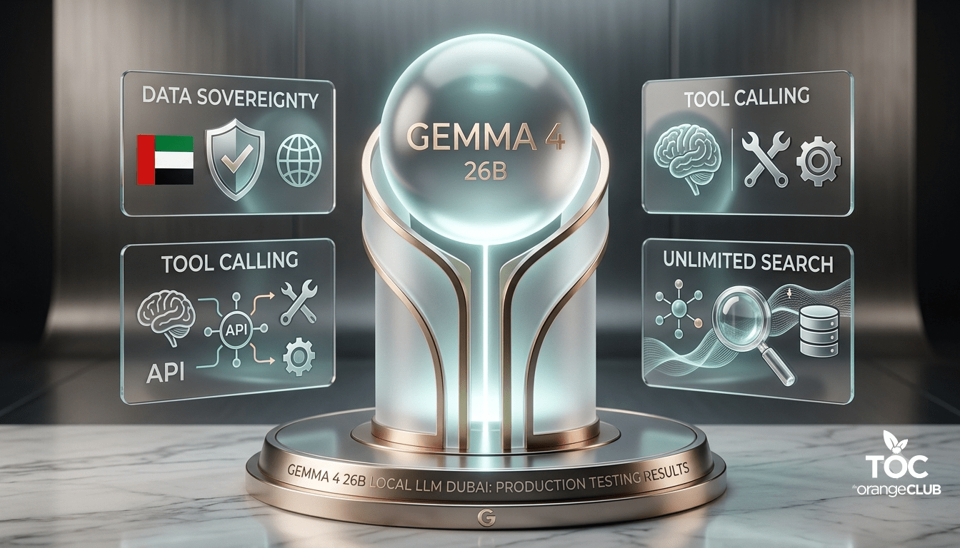 Gemma 4 26B Dubai, open source LLM UAE, local AI deployment Dubai, AI integration Dubai, agentic AI UAE