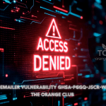 Nodemailer Vulnerability GHSA-p6gq-j5cr-w38f – Fix and Full Audit | The Orange Club